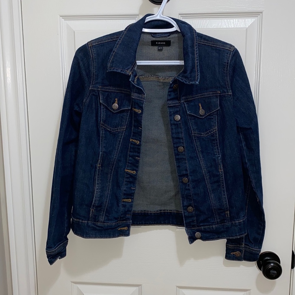 Reitmans | Woman’s Dark Denim Jean Jacket - Size XS
